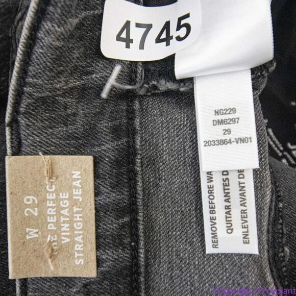 NEW Madewell The Perfect Vintage Straight Jean in Meaford Wash,size 29 - Picture 16 of 16